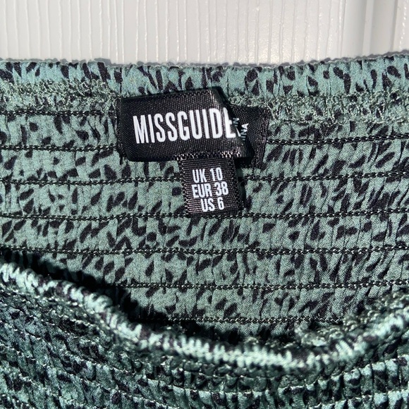 Missguided Green Long-sleeve Dress - Picture 4 of 4